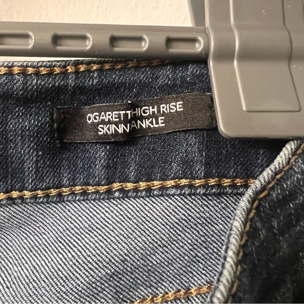 NEW NINE WEST Cigarette High Rise Skinny Ankle Jeans size 6P - Picture 9 of 9